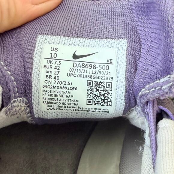 Nike Womens Pegasus Trail 3 Canyon Purple Volt Shoes Runners DA8698-500 Size 10 - Picture 10 of 10